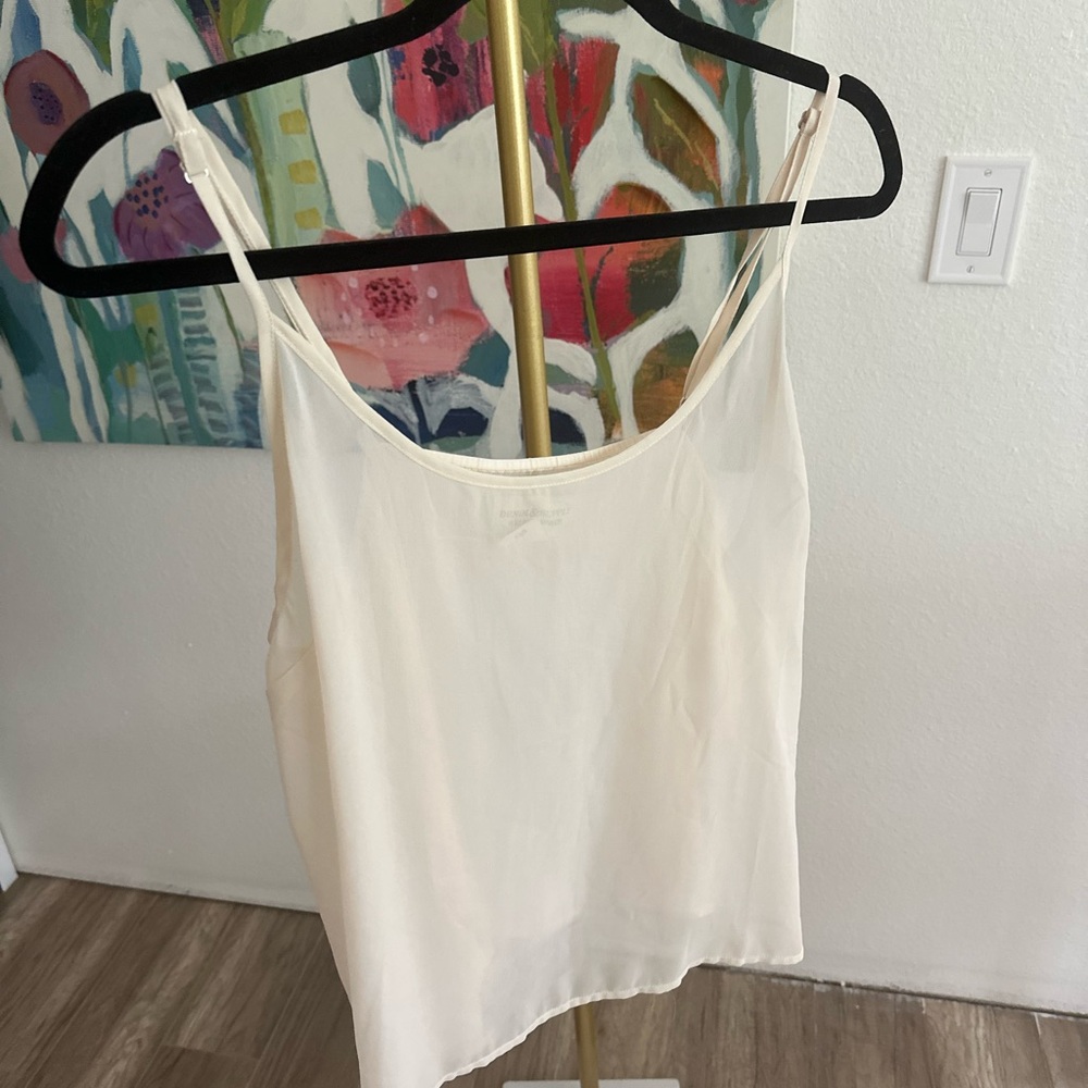 Denim & Supply by Ralph Lauren Sheer Cream Camisole
